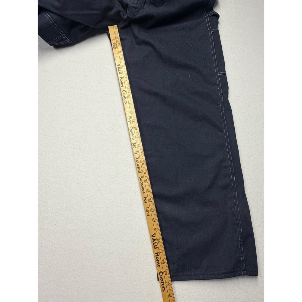 Vintage Sears Mens Overalls Union Made Perma-Prest Tradewear 40x32 Denim 70s - Picture 13 of 14